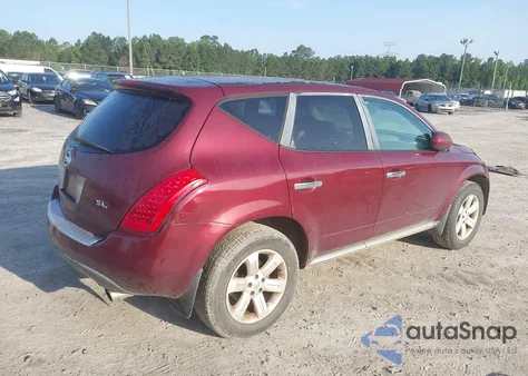 2007 Nissan Murano Sl from USA, damaged, VIN JN8AZ08T27W527641